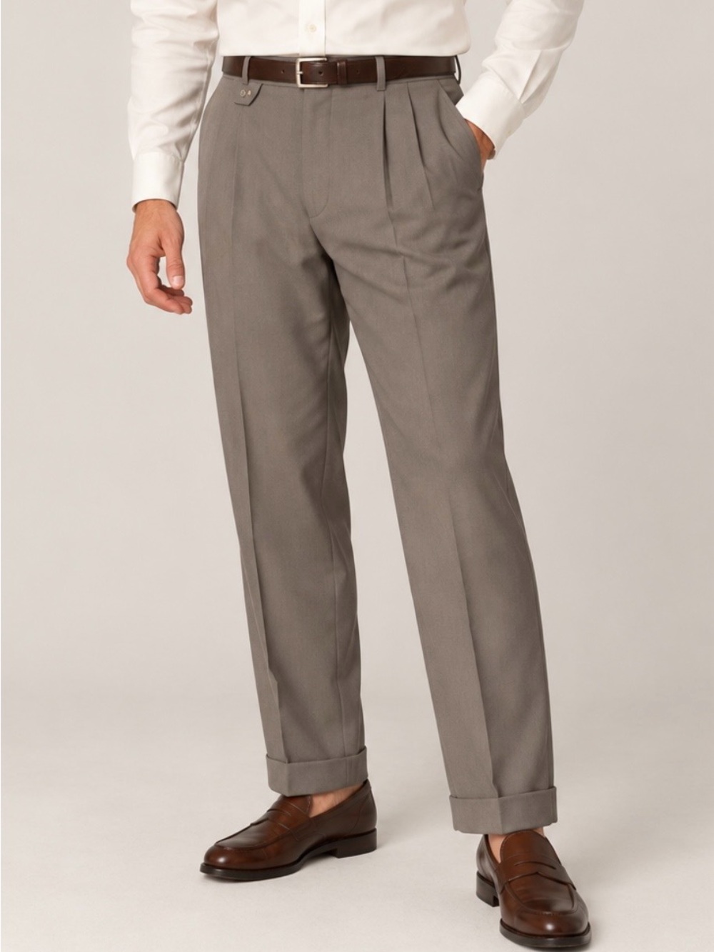 “Vintage Abercrombie & Fitch Men’s Wool Pleated Pants 38x29”